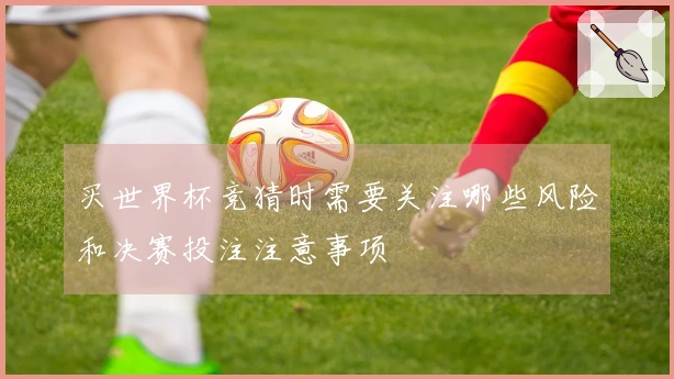 买世界杯竞猜时需要关注哪些风险和决赛投注注意事项